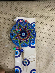 Handcrafted Evil Eye Wall Hanging – Nazar Battu Protection Charm