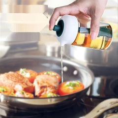 🧴 Plastic 2-in-1 Oil Dispenser Bottle with Silicone Brush – 250 ml