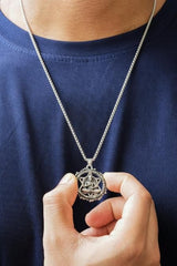 🔱 Shree Yantra with Hanuman Raksha Pendant with Chain